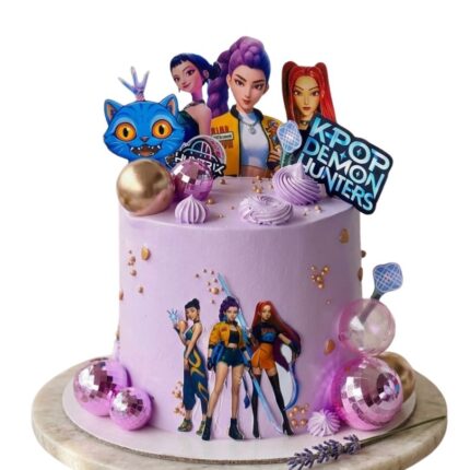 Kpop themed cake in Dubai